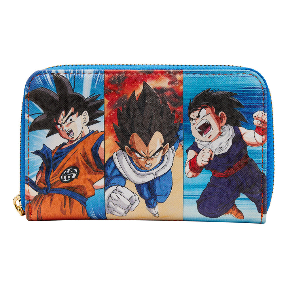Dragon Ball Z Trio Zip Around Wallet