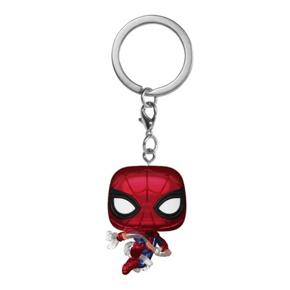 Funko POP! Keychain: Spider-Man Brand New Day - Spider-Man (Metallic)