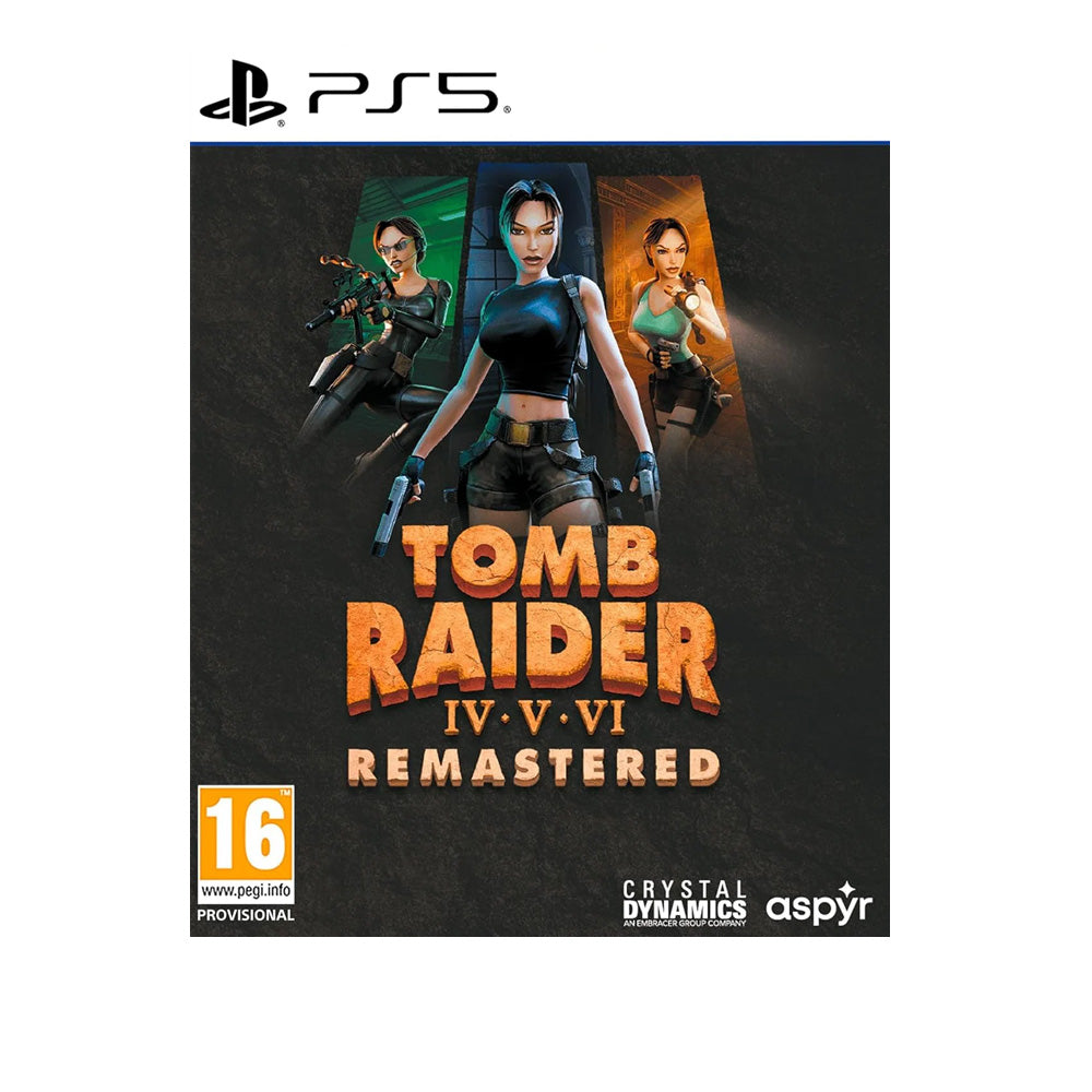 PS5 Tomb Raider IV-VI Remastered Starring Lara Croft