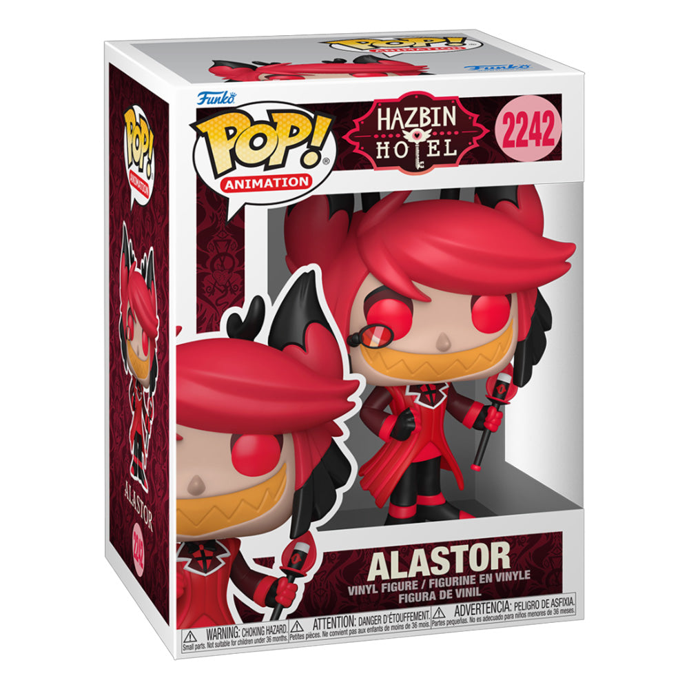 Funko POP! Animation: Hazbin Hotel - Alastor w/Chase