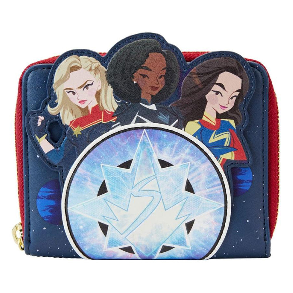 Marvel The Marvels Group Zip Around Wallet