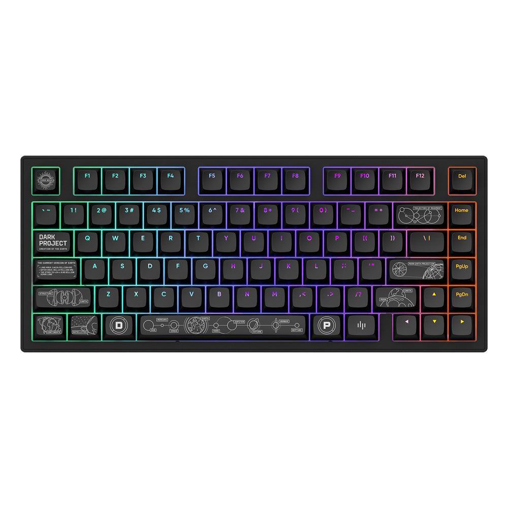 Dark Project ALU Terra Nova R2 Black - Wireless Gaming Keyboard (ANSI)