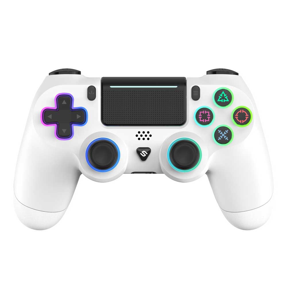 PlayPro 4 Wireless Controller White - PS4/PS3/PC/Android/IOS/SD