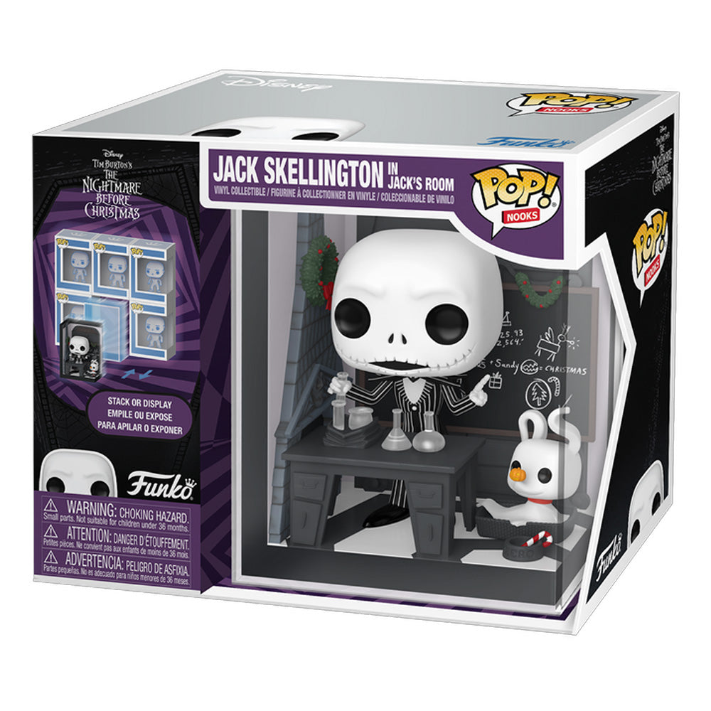 Funko POP! Nooks: The Nightmare Before Christmas - Jack Skellington’s Room