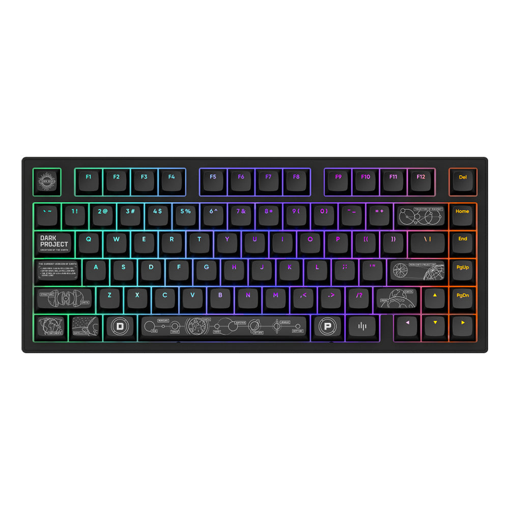 Dark Project ALU Terra Nova Black - Wireless Gaming Keyboard (ANSI)