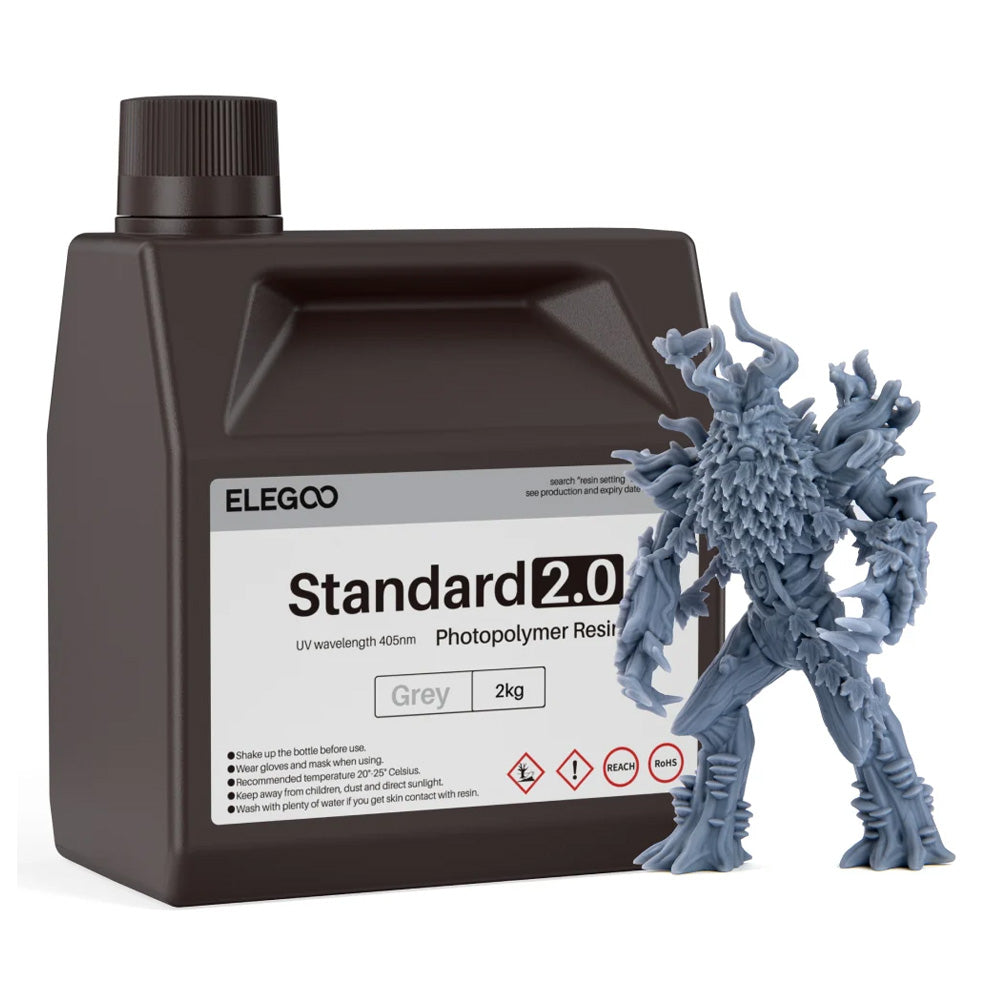 Standard 2.0 resin 2000gram - Grey