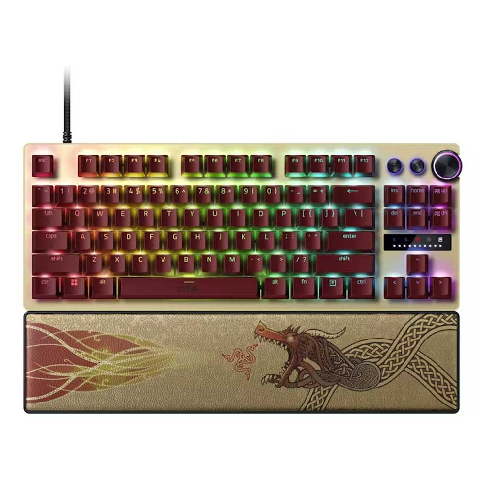 Huntsman V3 Pro Tenkeyless - Tenkeyless Analog Optical Esports Keyboard -Counter-Strike 2 Edition