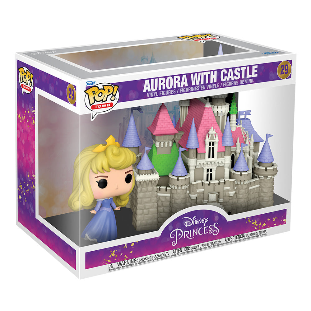 Funko POP! Town: Ultimate Princess - Princess Aurora w/Castle