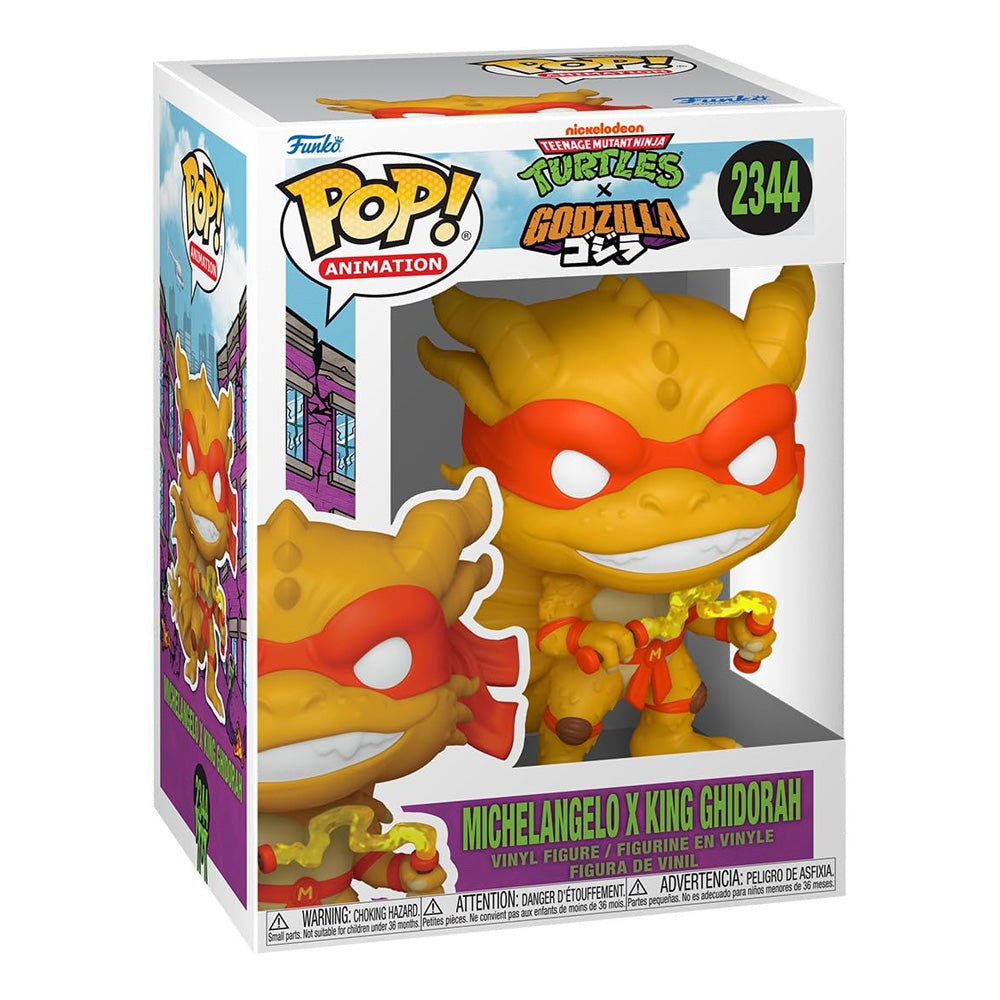 Funko POP! Animation: Godzilla x TMNT - Michelangelo X Ghidorah
