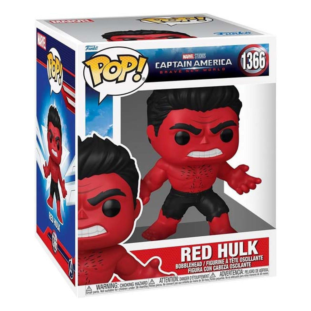 Funko POP! Super: Captain America Brave New World - Red Hulk 6"
