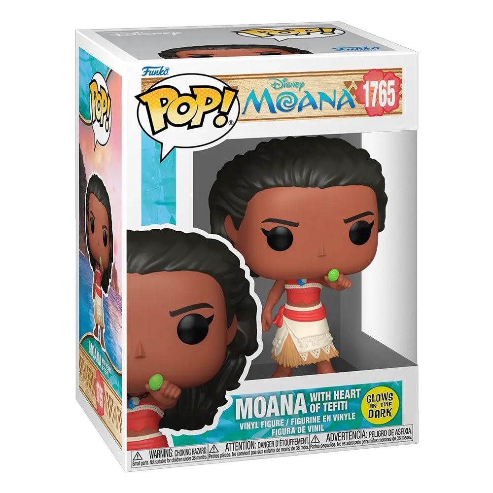 Funko POP! Disney: Moana S3 - Moana w/Heart Of Te Fiti