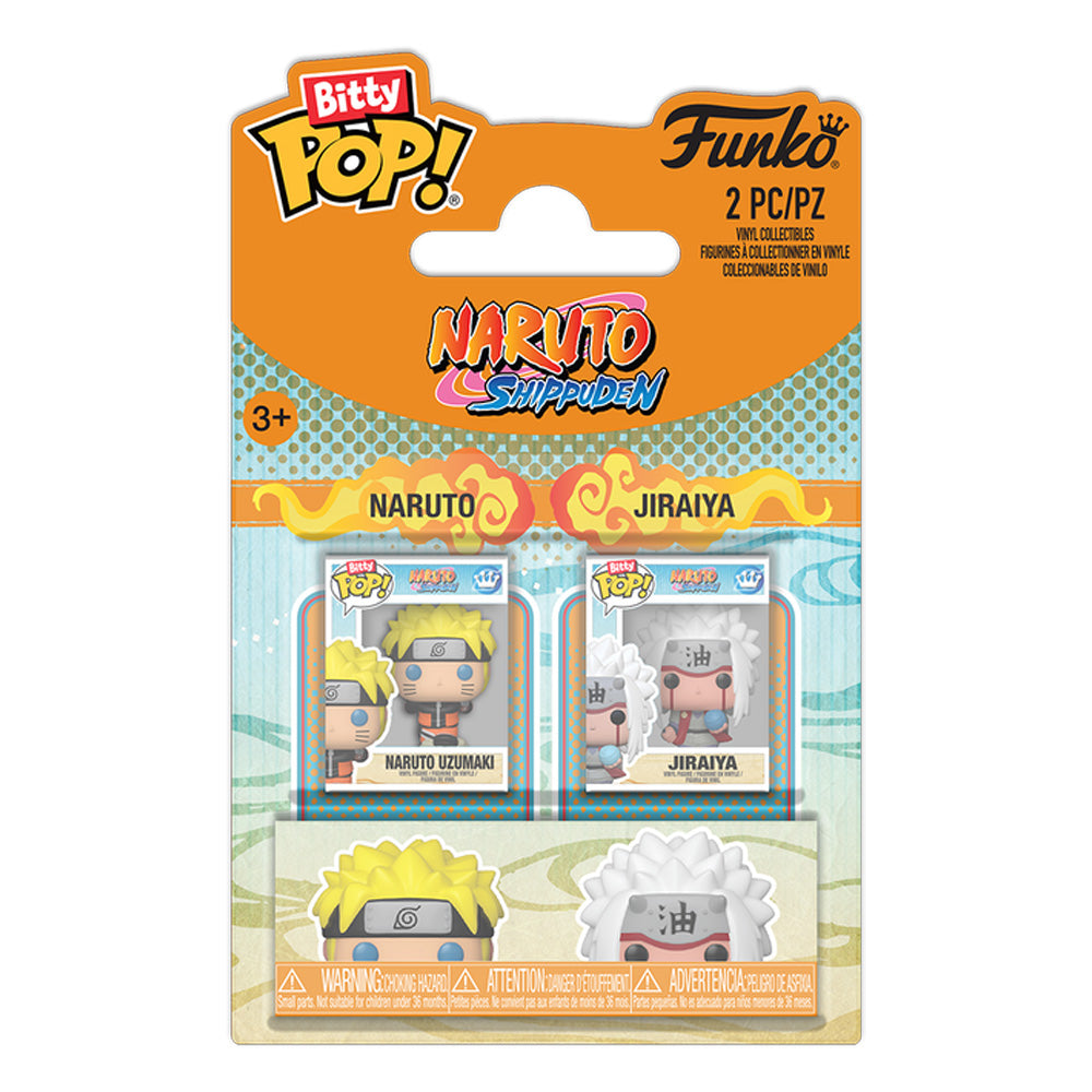 Funko Bitty POP!: Naruto - Naruto & Jiraiya 2PK