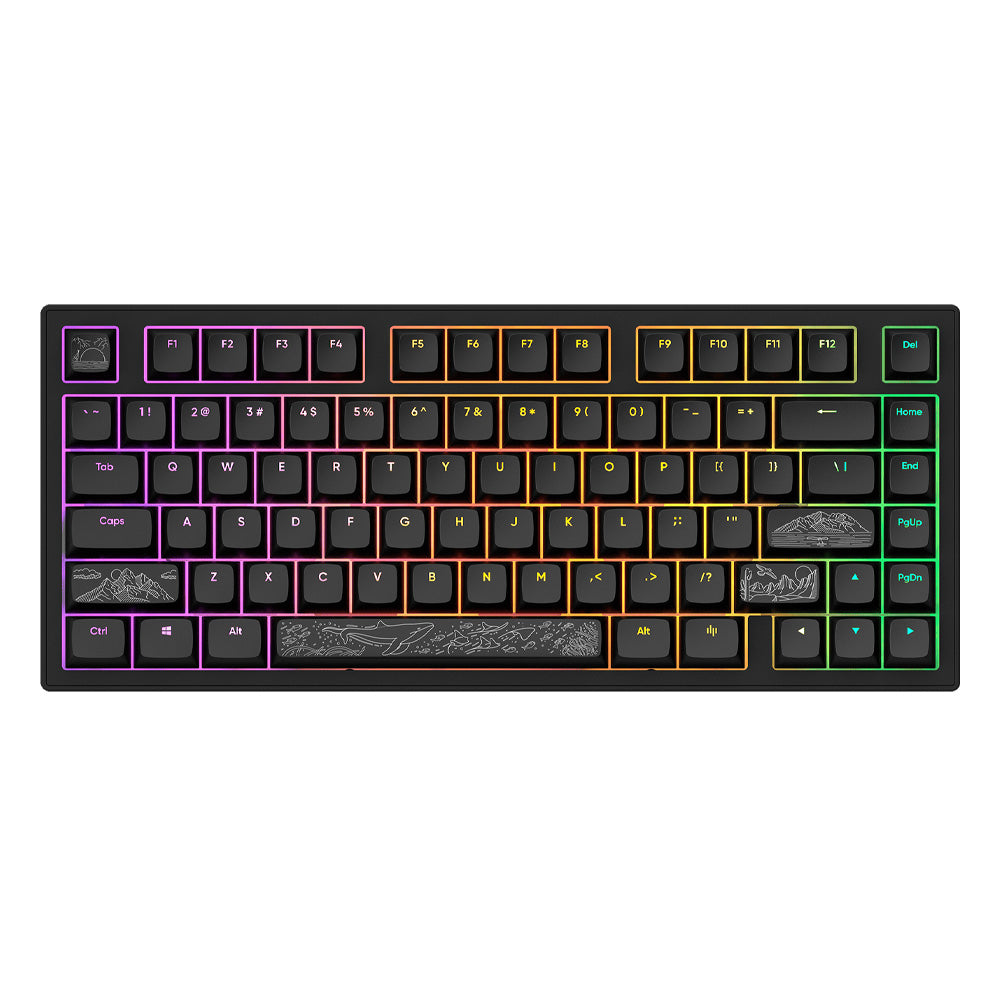 Dark Project ALU Terra Nostra R2 Black - Wired Gaming Keyboard (ANSI)
