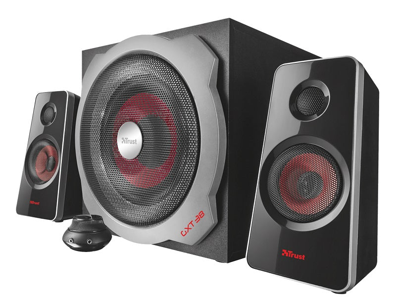 Zvucnik TRUST GXT 38 2.1/120W(60W RMS)/Ultimate Bass/gaming/crna