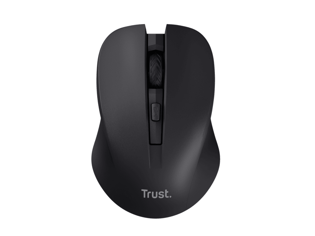 Miš TRUST Mydo Silent bežicni/1800dpi/crna