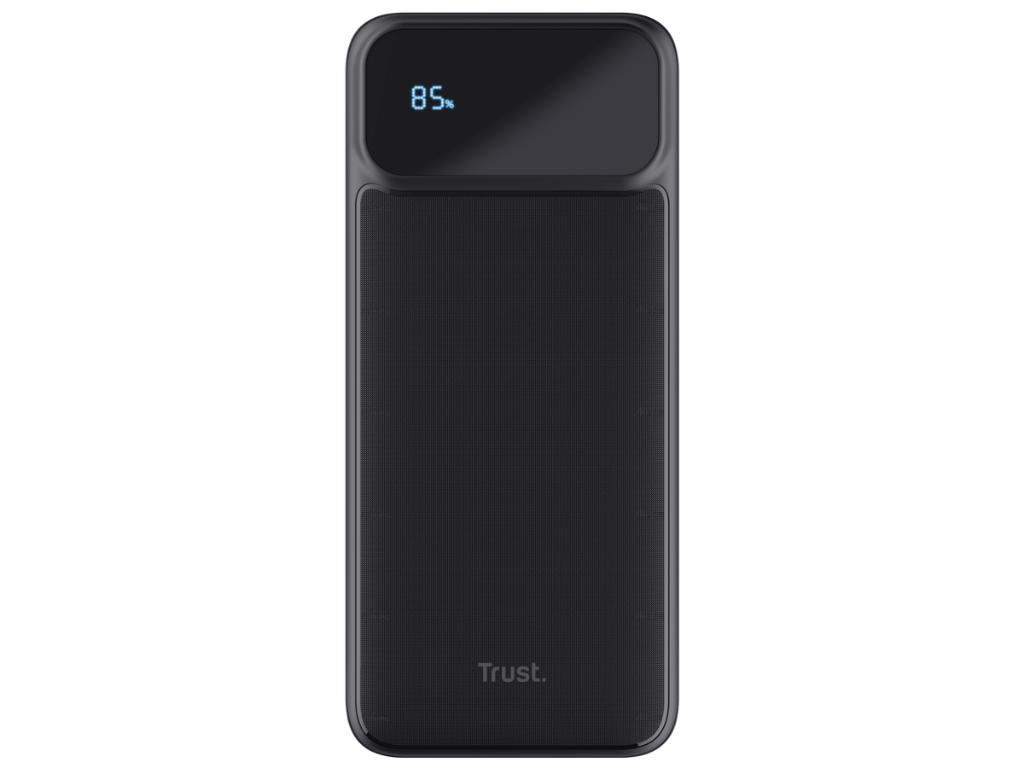 Eksterna baterija TRUST AVALA 20.000 PD Powerbank/LCD/crna