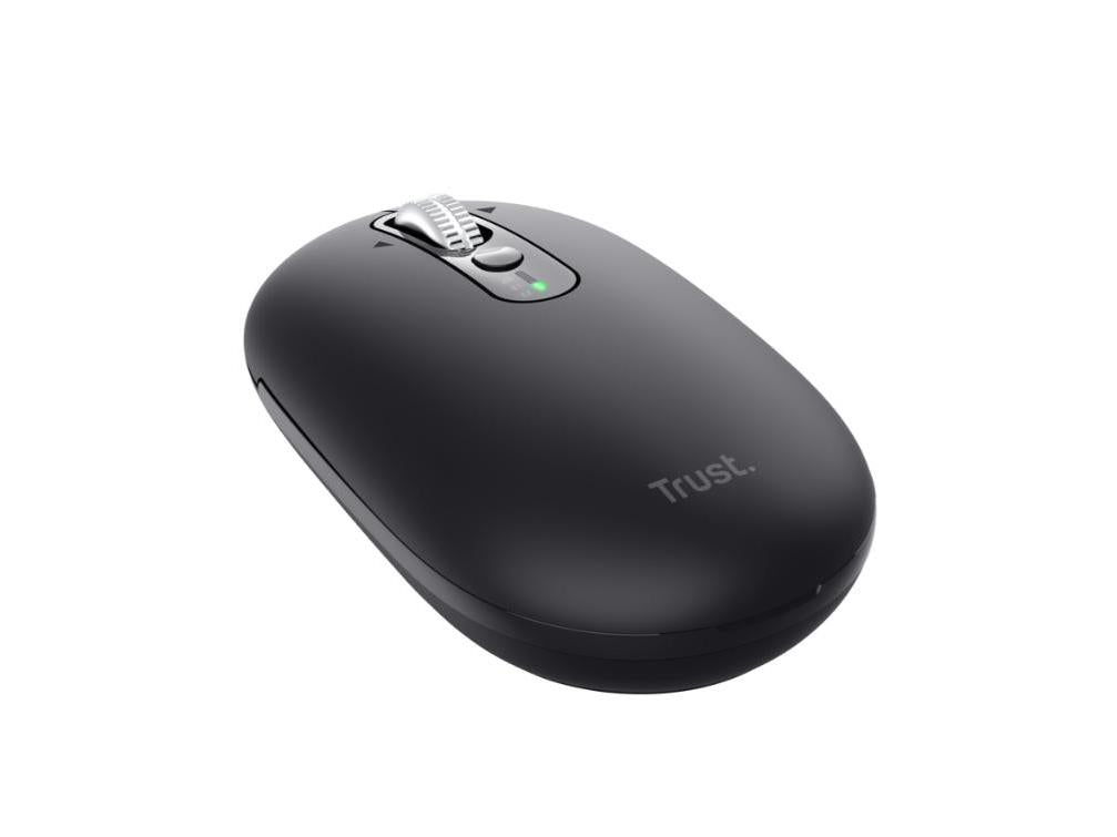 Miš TRUST SERON HYPSCROLL SLIM WRLS MOUSE BLK