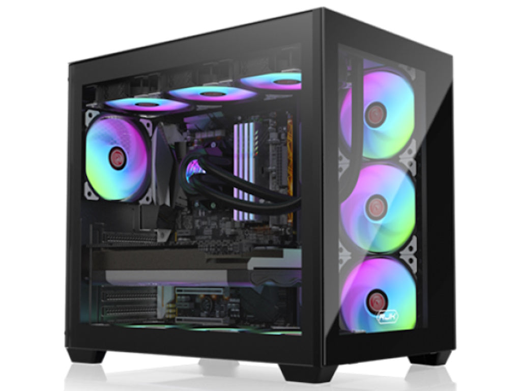 Kucište RAIJINTEK PAEAN C7/ATX,Micro-ATX,MINI-ITX/bez napajanja/kaljeno staklo/crna