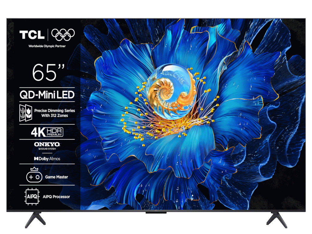 Televizor TCL 65C6KS/QLED-Mini LED/65"/4K UHD/60Hz/Google TV/crna
