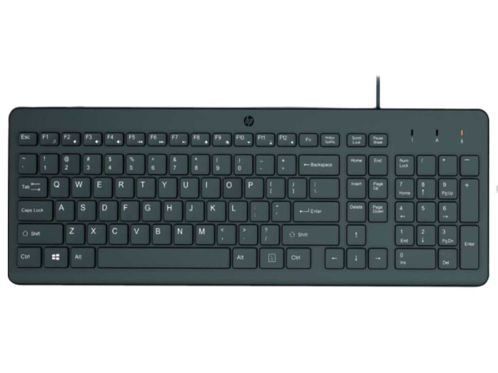 Tastatura HP 150 žicna/US/664R5AA/crna