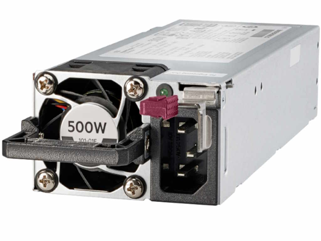 HPE 500W Flex Slot Platinum Hot Plug Low Halogen Remarket Power Supply Kit (Gen10)