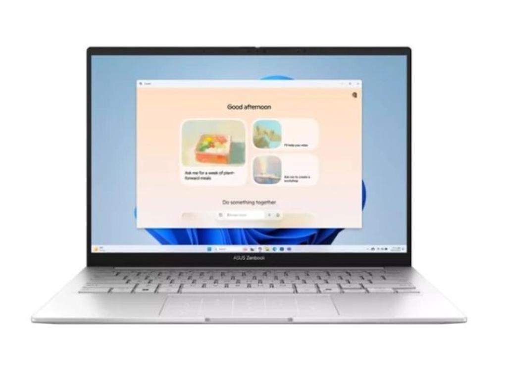 Laptop ASUS Zenbook 14 UX3405CA-STA1190 DOS/14"3K OLED/U7 255H/32GB/1TB/backl/futrola/bez punj/srebr
