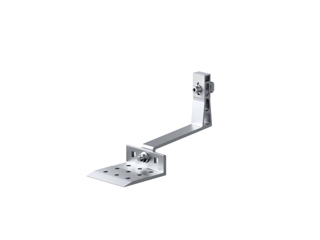 Konstrukcije za SE ANTAI za krovove od crepa, ALU kuka, set za 6 panela, V.3, sa frameless klampama