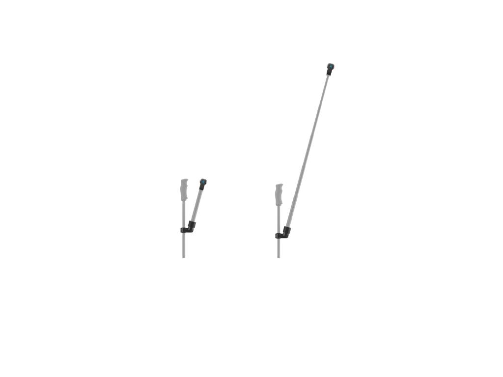 Nosac GOPRO Ski Pole Mount for Extension Poles