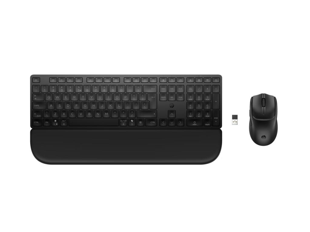Tastatura+miš HP 580C Dual mode/Palm rest/SRB/crna