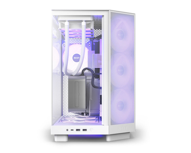 H6 Flow RGB kućište belo (CC-H61FW-R1)