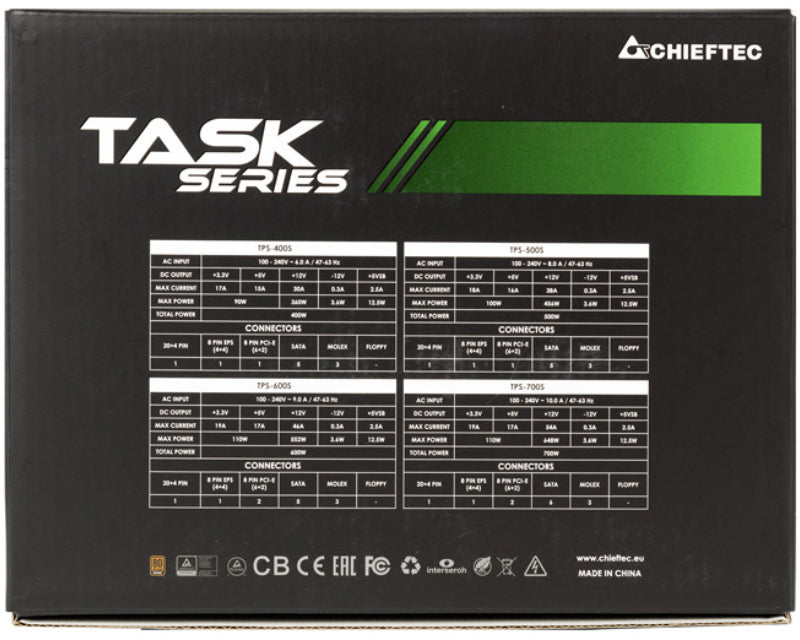 TPS-700S 700W TASK 80Plus Bronze napajanje 3Y