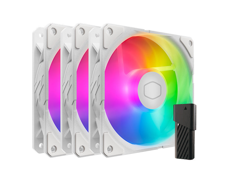 SickleFlow Edge 120 ARGB set 3 ventilatora i kontroler (MFX-B2DW-253P2-R2)