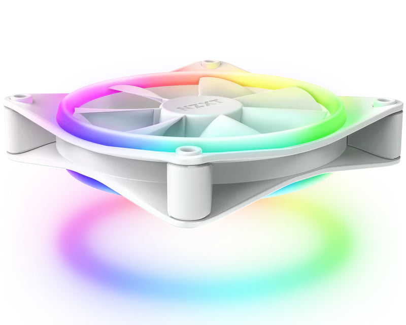 F120 RGB Duo Triple Pack 120mm ventilator beli (RF-D12TF-W1)