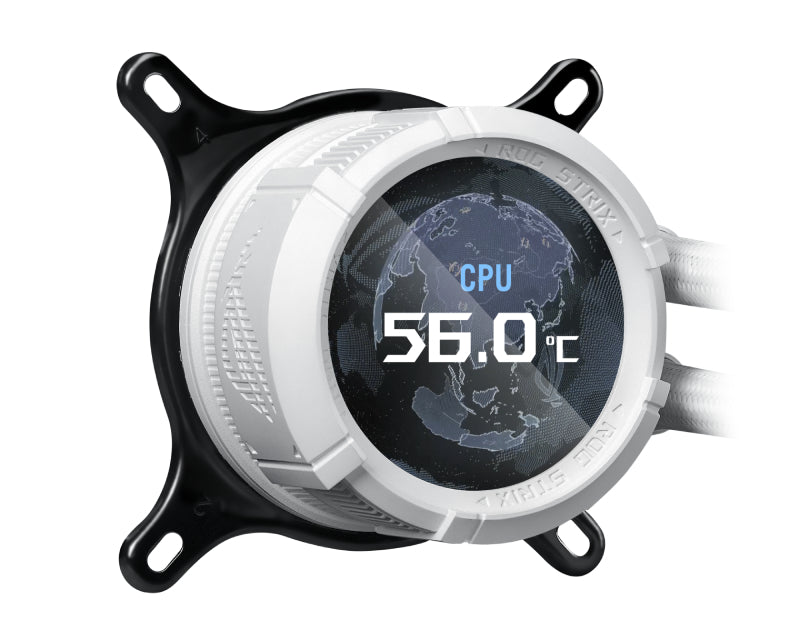 ROG STRIX LC III 360 ARGB LCD WHT vodeno hlađenje belo