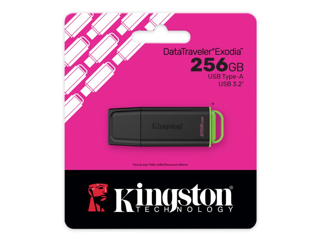 USB memorija KINGSTON DTXG2/256GB/DataTraveler Exodia G2/3.2/crna