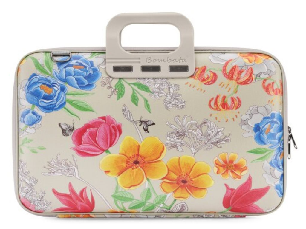 Torba BOMBATA Peonia 15,6"/16" - Limited Edition Grey/Silver