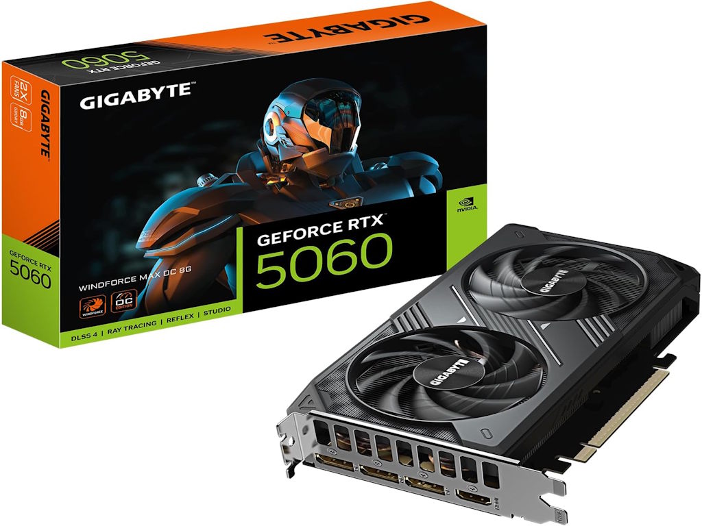 Graficka karta GIGABYTE GV-N5060WF2MAXOC-8GD NVD/8GB/GDDR7/128 bit/crna