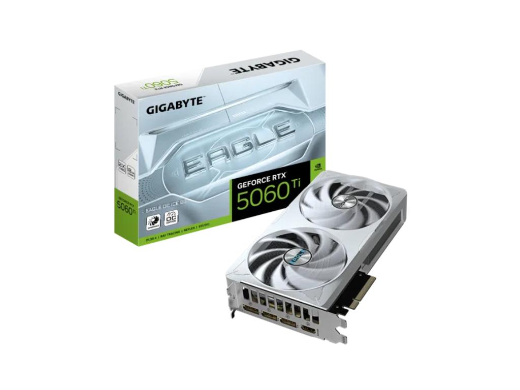 Graficka karta GIGABYTE GV-N5060 TI EAGLE OC ICE-8GD NVD/8GB/GDDR7/128bit/bela