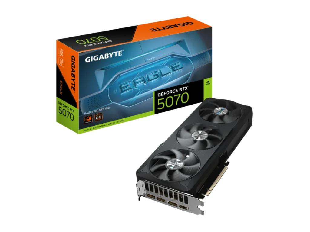Graficka karta GIGABYTE GV-N5070EAGLE OC-12GD NVD/12GB/GDDR7/192bit/crna