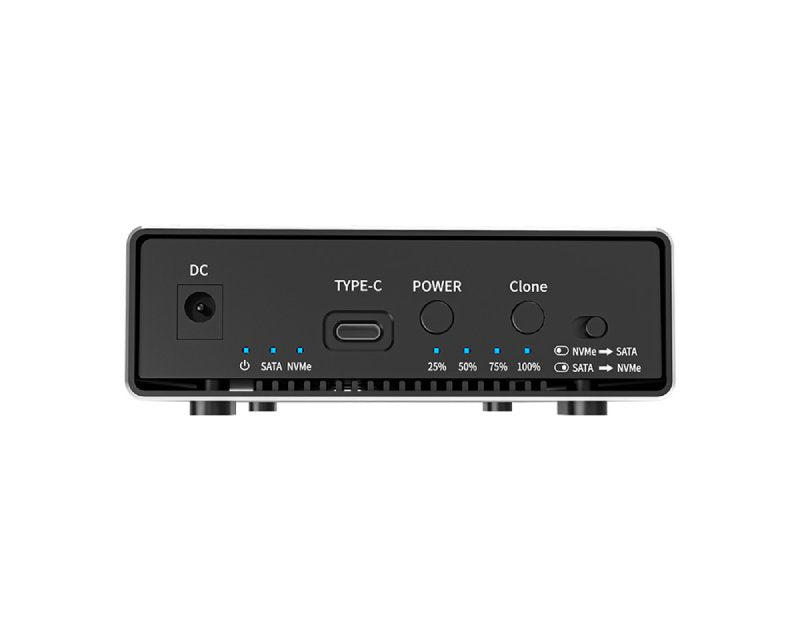 Klon Kućište USB 3.2 Gen2 10Gbps HDD/SSD za 3,5 inča/2,5 inča HDD i NVMe SSD, K3527N