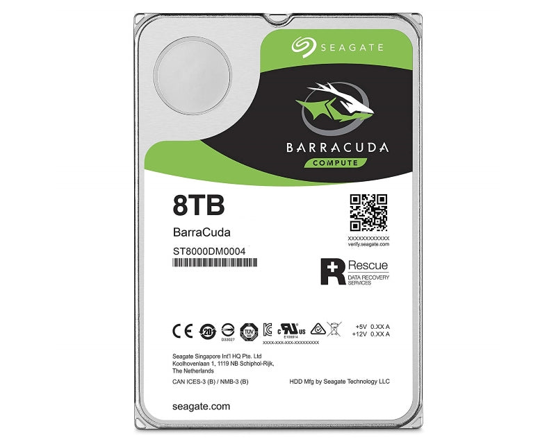 8TB 3.5 inča SATA III 256MB 5.400rpm ST8000DM004 Barracuda hard disk
