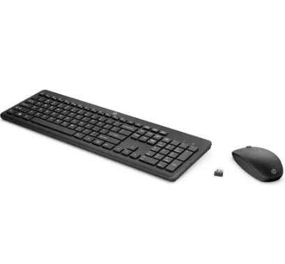 HP ACC Keyboard & Mouse 235 WL SRB, 1Y4D0UT#BED
