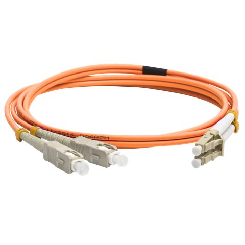 Innoptical LC/SC Fiber Optic Patch Cable,Duplex,OM1 MM 3m or
