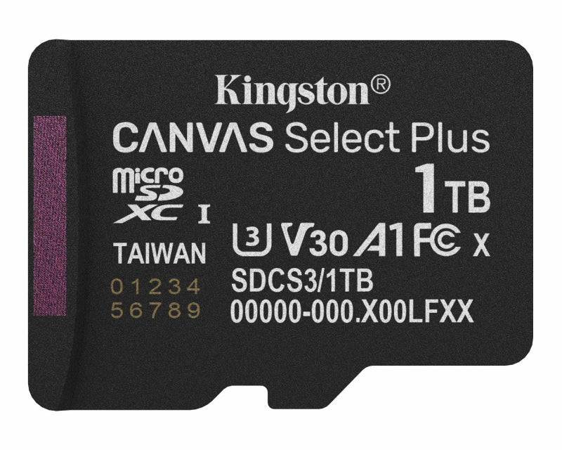 Memorijska kartica U1 V10 microSDXC 1TB Canvas Select Plus G3 150R A1 SDCS3/1TBSP