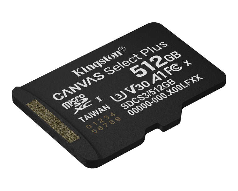 Memorijska kartica U3 V30 microSDXC 512GB Canvas Select Plus G3 150R SDCS3/512GBSP