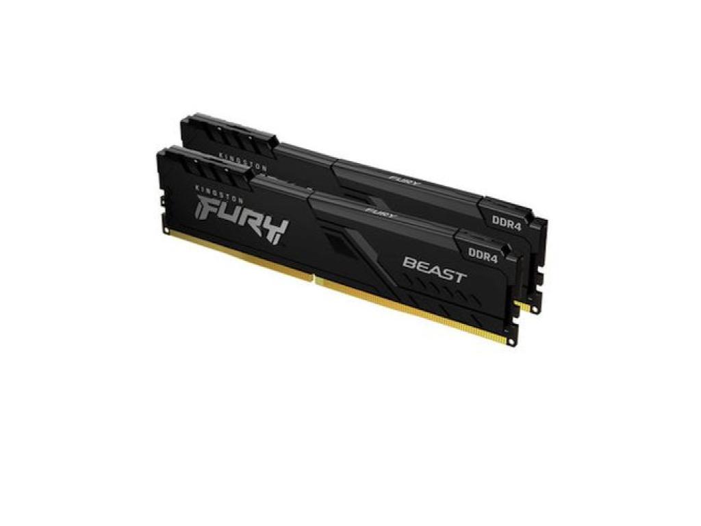 Memorija KINGSTON 16GB(2x8GB)/DIMM/DRR4/3600MHz/CL17/FURY Beast