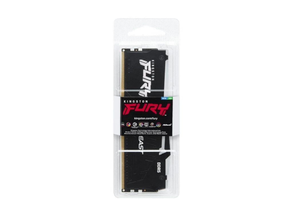 Memorija KINGSTON 16GB/DIMM/DDR5/5600MHz/CL40/FURY Beast RGB