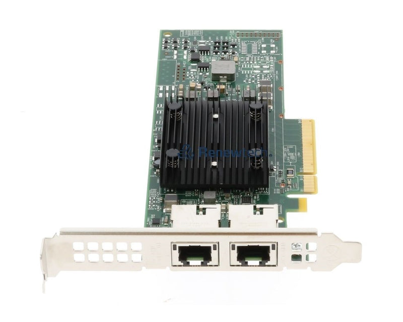 540-BBUO Broadcom 57416 Dual Port 10Gb, Base-T, PCIe Adapter, Full Height