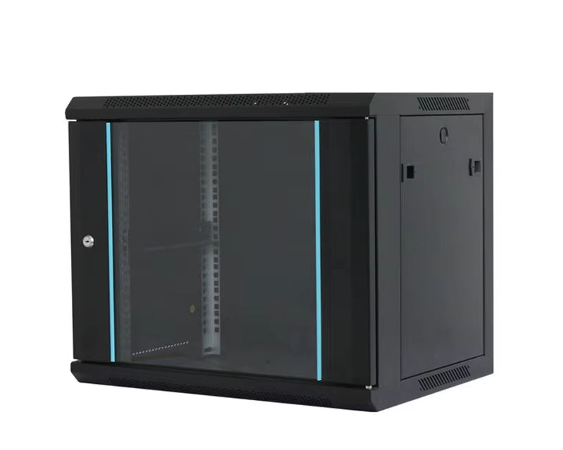 Rack orman nazidni, 9U, 600x450, staklena vrata