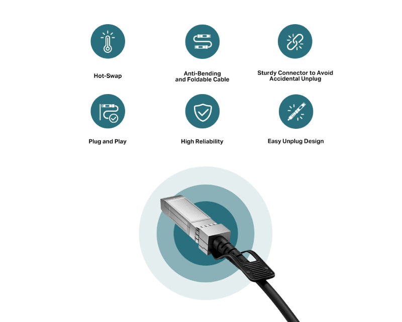TL-SM5220-1M SFP+DAC kabl za direktnu 10-Giga vezu